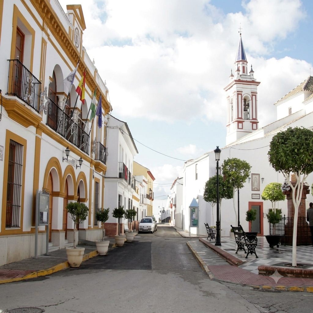 Vista de El Aljarafe, zona de cobertura de RecargaSevilla